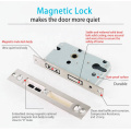 SL08 Door Handles with Lock Interior Doors 35-45mm Door Lock with Keys Mute Lock